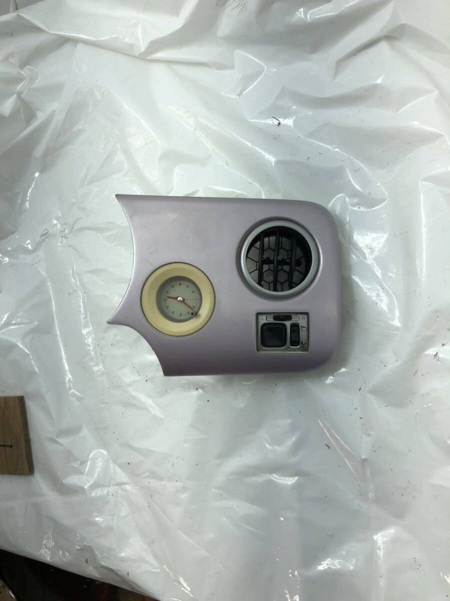 h4.18スズキ アルトラパン HE21S 純正 時計 73831-75H0 スイッチ拍卖