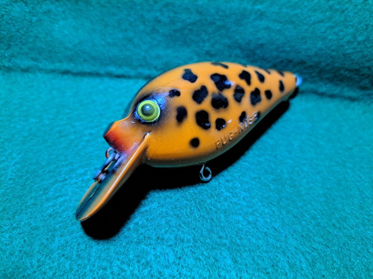 激レア★オールドアーボガスト★パグノーズ★5/8★オレンジ★レアカラー★FreadArbogast★検/オールドヘドン、バルサ50、ジッターバグ拍卖