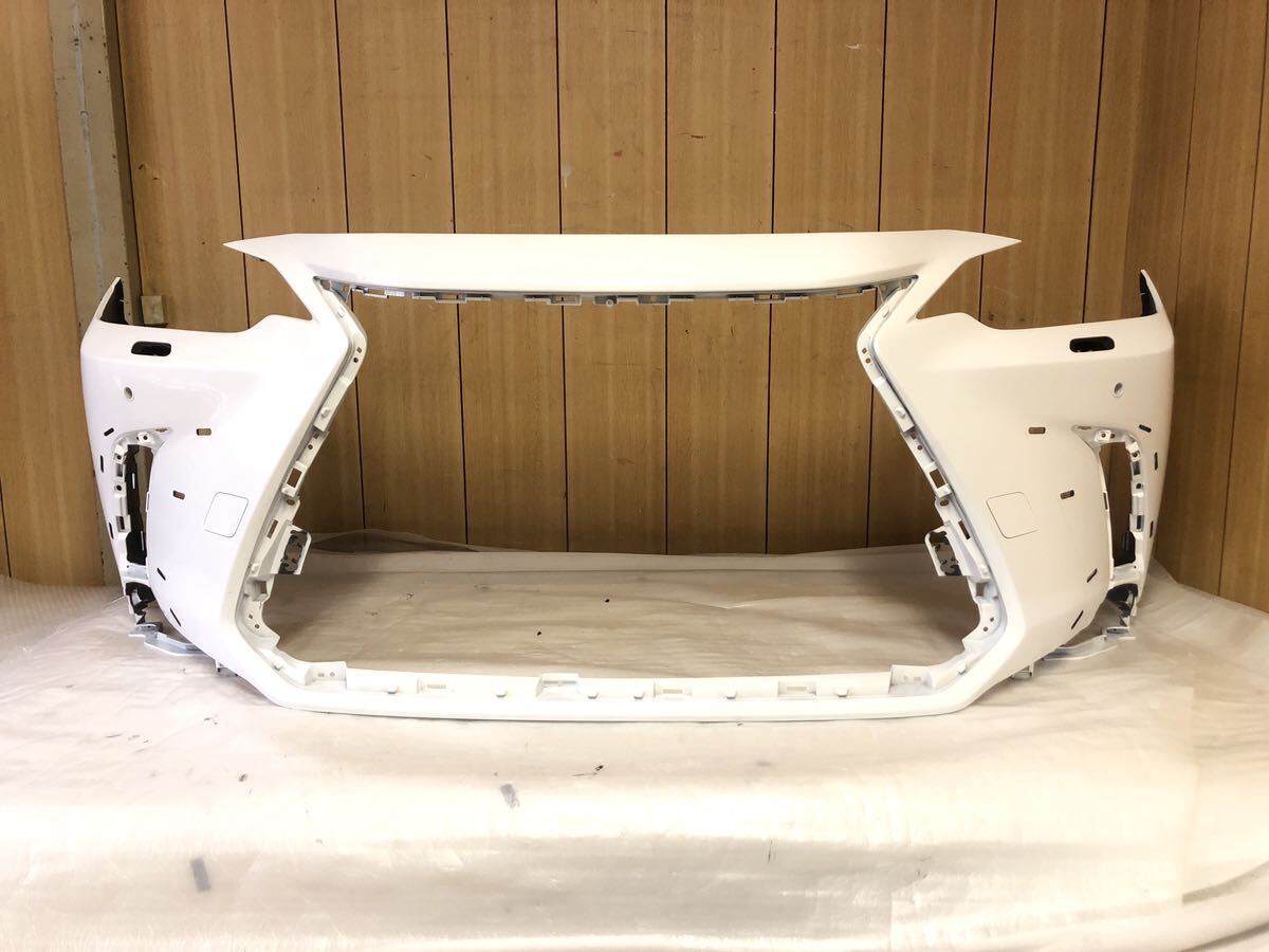レクサス NX350 AAZH20 F-スポーツ 純正 フロントバンパー ホワイトパール系52119-78450 良品!拍卖