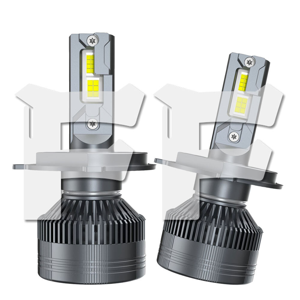送料無料● H4 Hi.Low切替式 120W 新発売!! 24000LM LED ヘッドライト フォグランプ 光軸調整 12V キャンセラー内蔵 新車検対応 無極性 2個拍卖