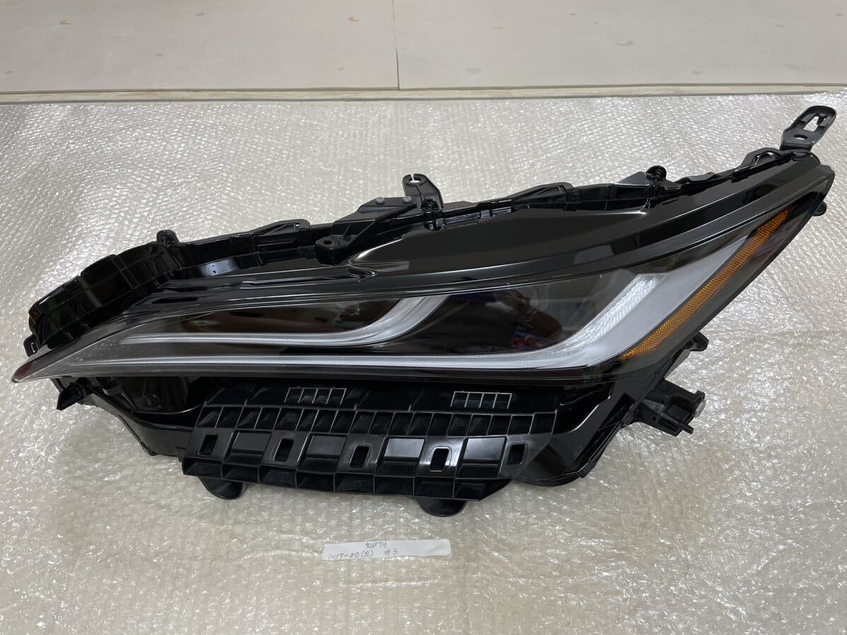 ★極美品 ステー補修有り★ハリアー 80 MXUA80 AXUH80 AXUH85 LED ヘッドライト ヘッドランプ 左 KOITO 48-233 81185-48J10 刻印 7H #3拍卖