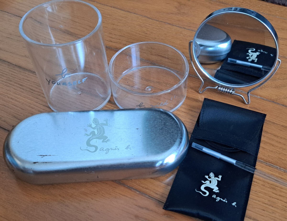 ★アニエス・ベー★agns b.★6点★コスメ★グッズ★セット★ミラー★ケース★小物入れ★拍卖