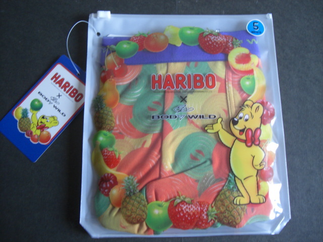 ボディワイルド HARIBO ローライズボクサー BWA591R サイズ L 前とじ拍卖