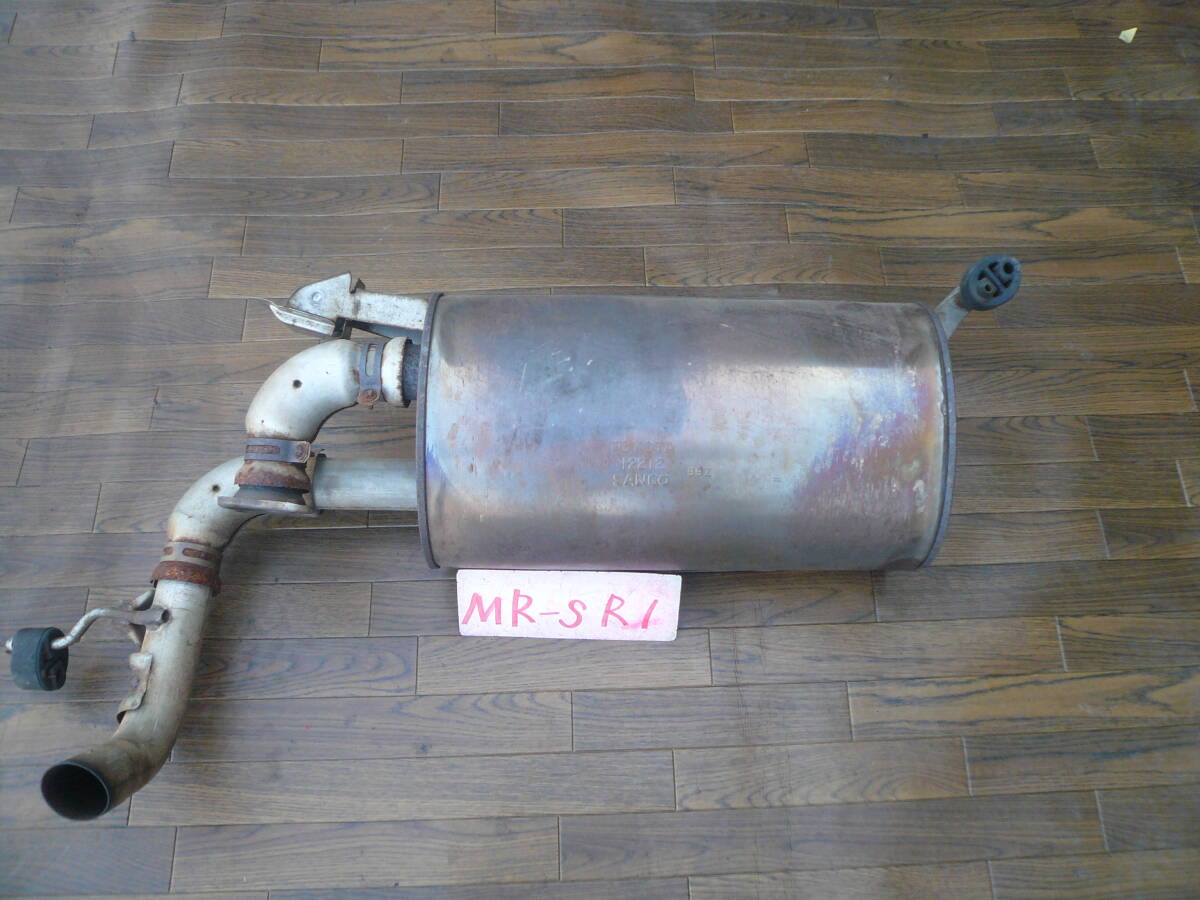 R1 本州送料3900円 トヨタ MR-S ZZW30 純正 マフラー拍卖