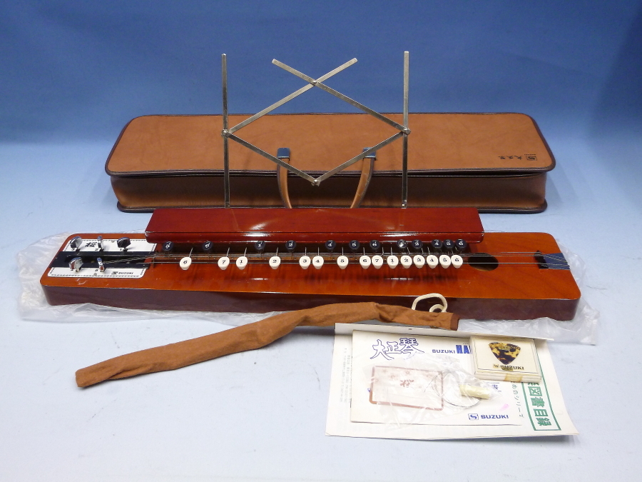 SUZUKI 大正琴 桜 中古 鈴木楽器製作所拍卖