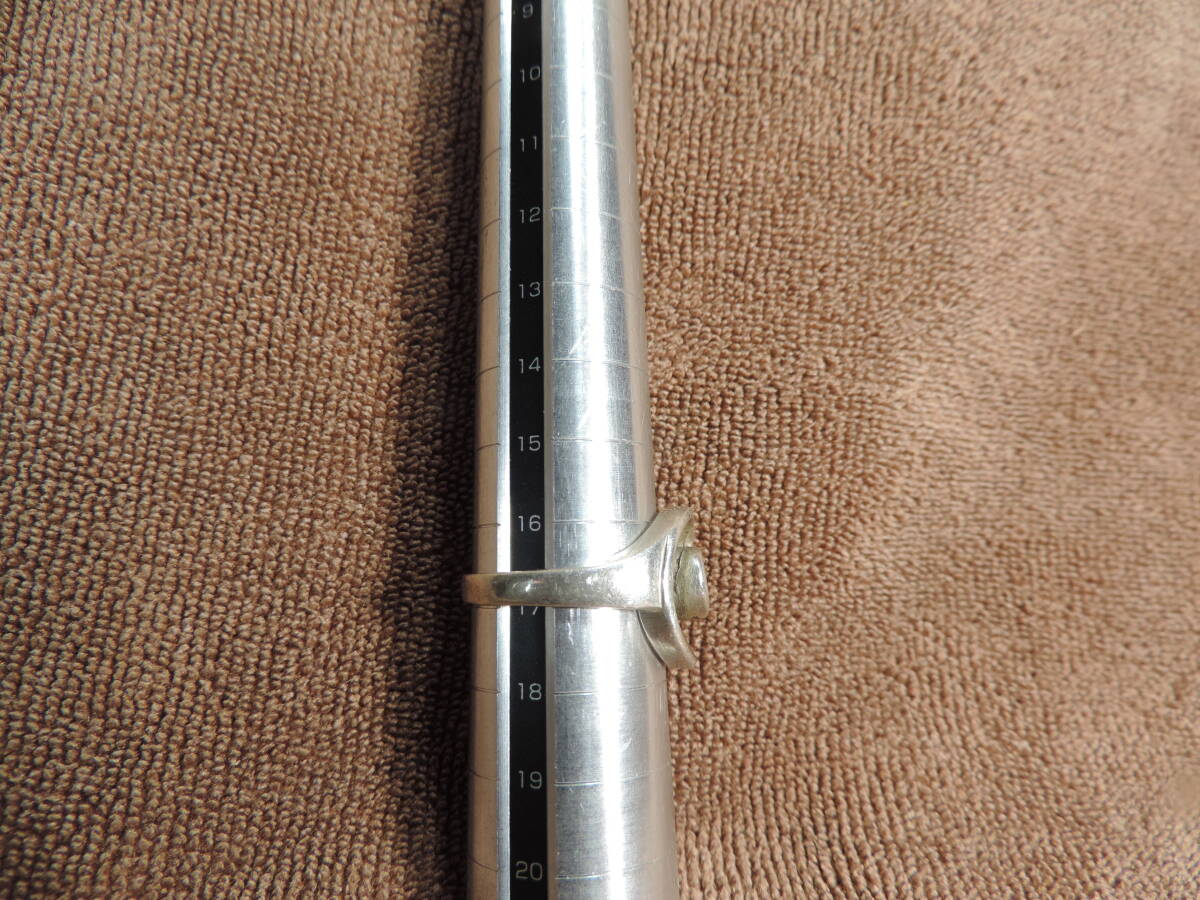 ヴィンテージ リング・925刻印有り・レディース指輪・未使用美品・17号・約5.20g拍卖