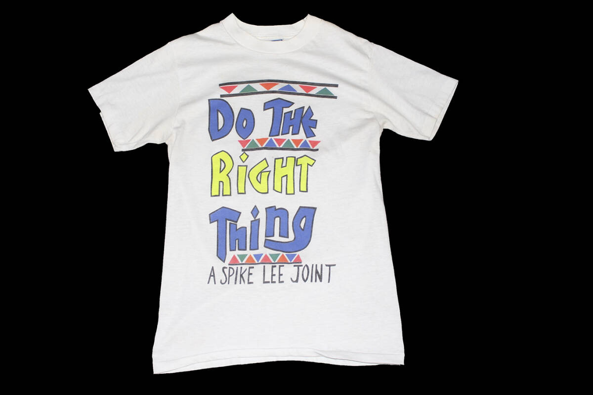DO THE RIGHT THING TEE SIZE M スパイクリー Tシャツ拍卖