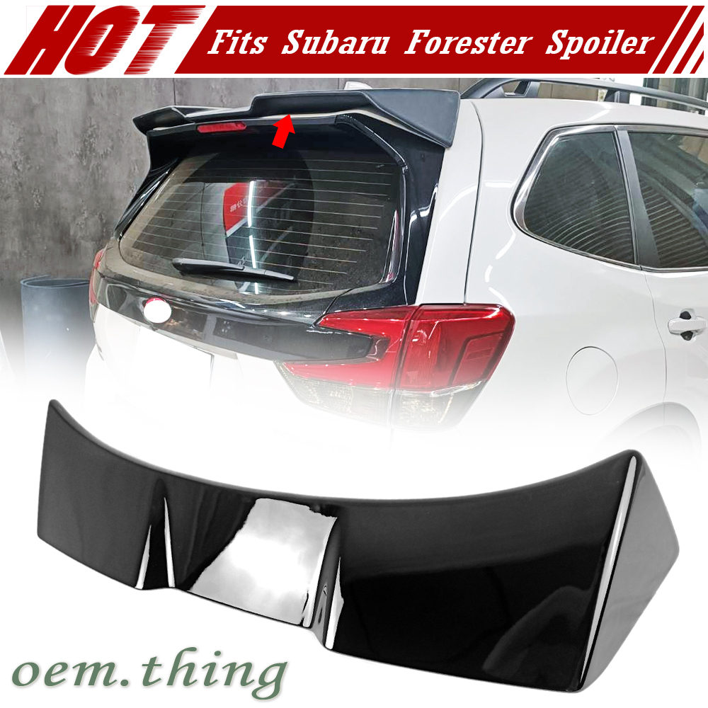 【何色でも塗装可能】G Type スバル フォレスター SK系 SUV 塗装費込 リア ルーフスポイラー ウィングスポイラー 2018-2023拍卖