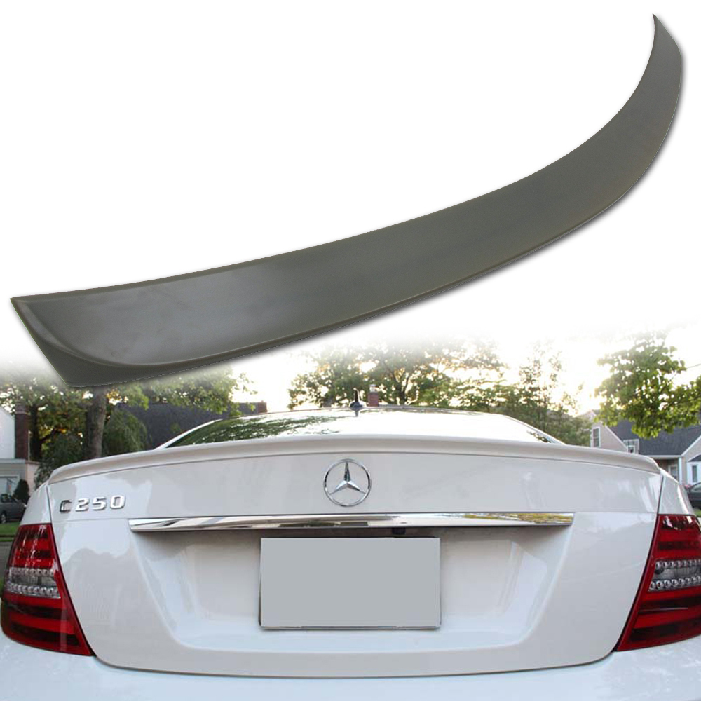 【即納品】AMG Type ベンツ Cクラス C204 クーペ ABS エアロ トランクスポイラー リヤスポイラー 未塗装品 素地 2011-2015拍卖