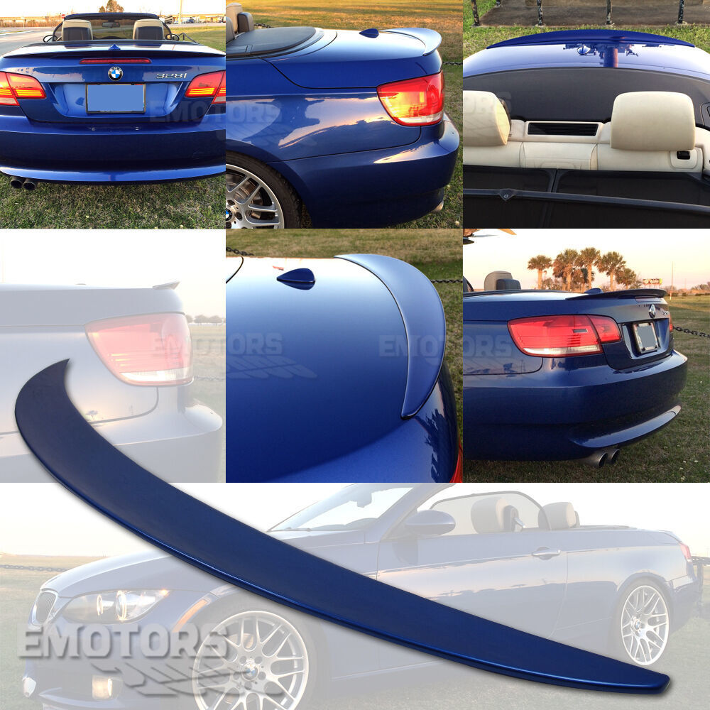 【何色でも塗装可能】P Type BMW 3シリーズ E93 カブリオレ 塗装費込 リアスポイラー トランクスポイラー 2007-2013拍卖