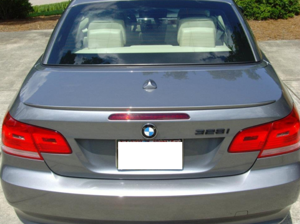 業販5本セット【即納品】M3 Type BMW 3シリーズ E93 カブリオレ ABS エアロ トランクスポイラー リヤスポイラー 未塗装品 素地 2007-2013拍卖
