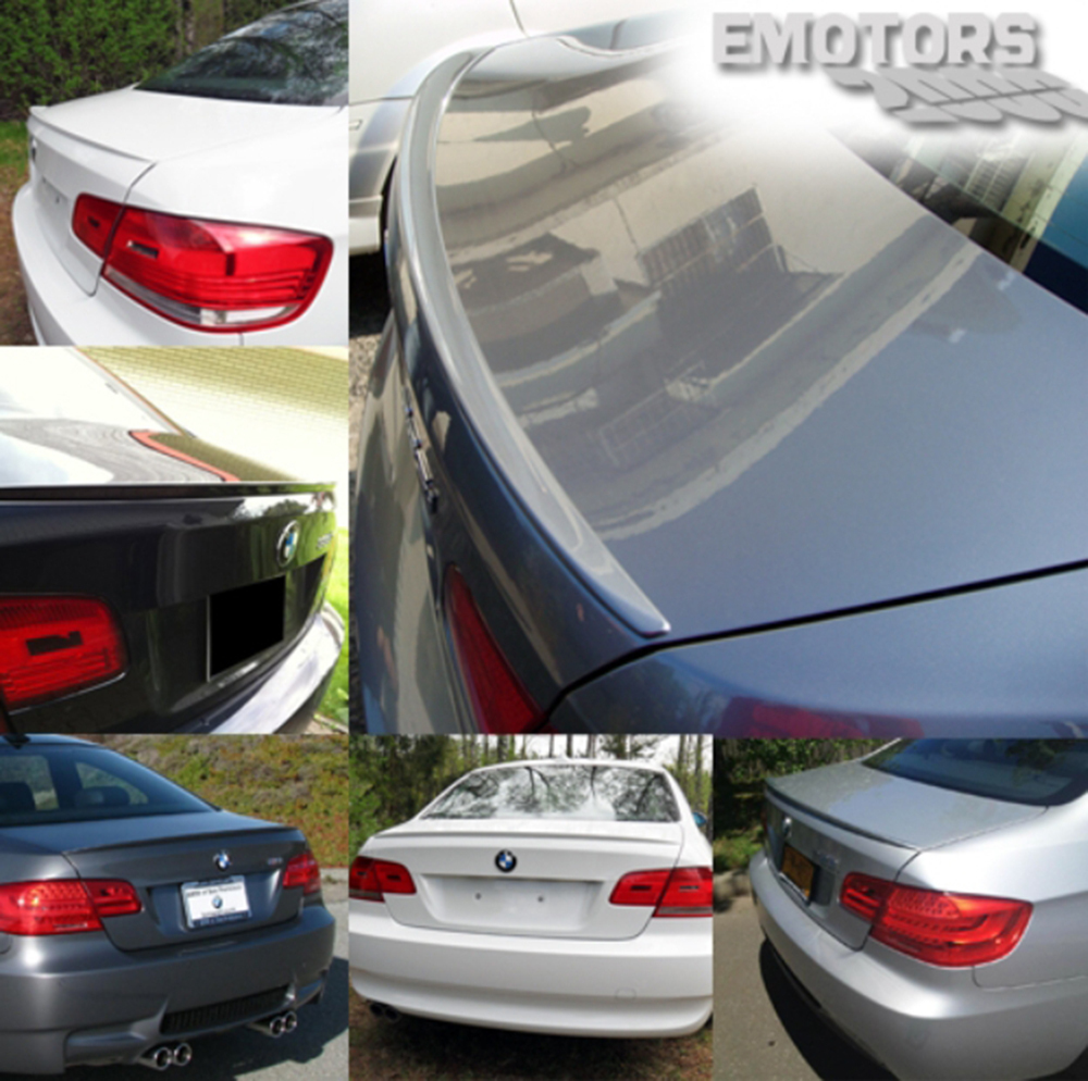 業販10本セット【即納品】M3 Type BMW 3シリーズ E92 クーペ ABS エアロ トランクスポイラー リヤスポイラー 未塗装品 素地 2007-2013拍卖