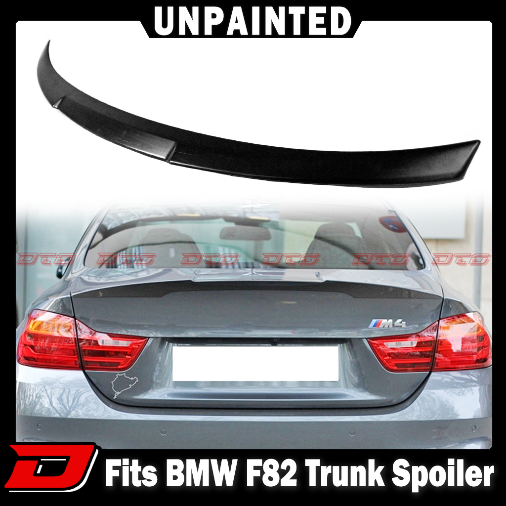 【即納品】M4 Type BMW 4シリーズ F82 クーペ ABS エアロ トランクスポイラー リヤスポイラー 未塗装品 素地 2014-2020拍卖