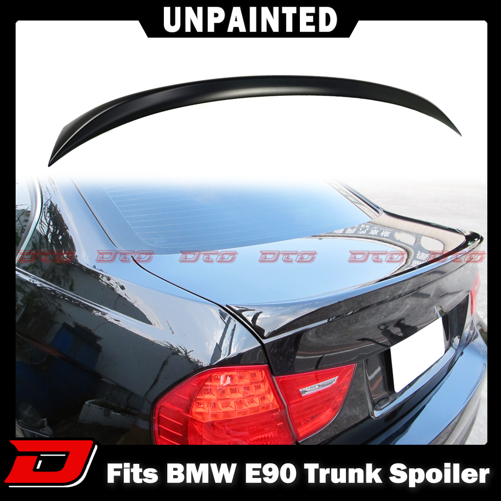 【即納品】OE Type BMW 3シリーズ E90 セダン ABS エアロ トランクスポイラー リヤスポイラー 未塗装品 素地 2005-2010拍卖
