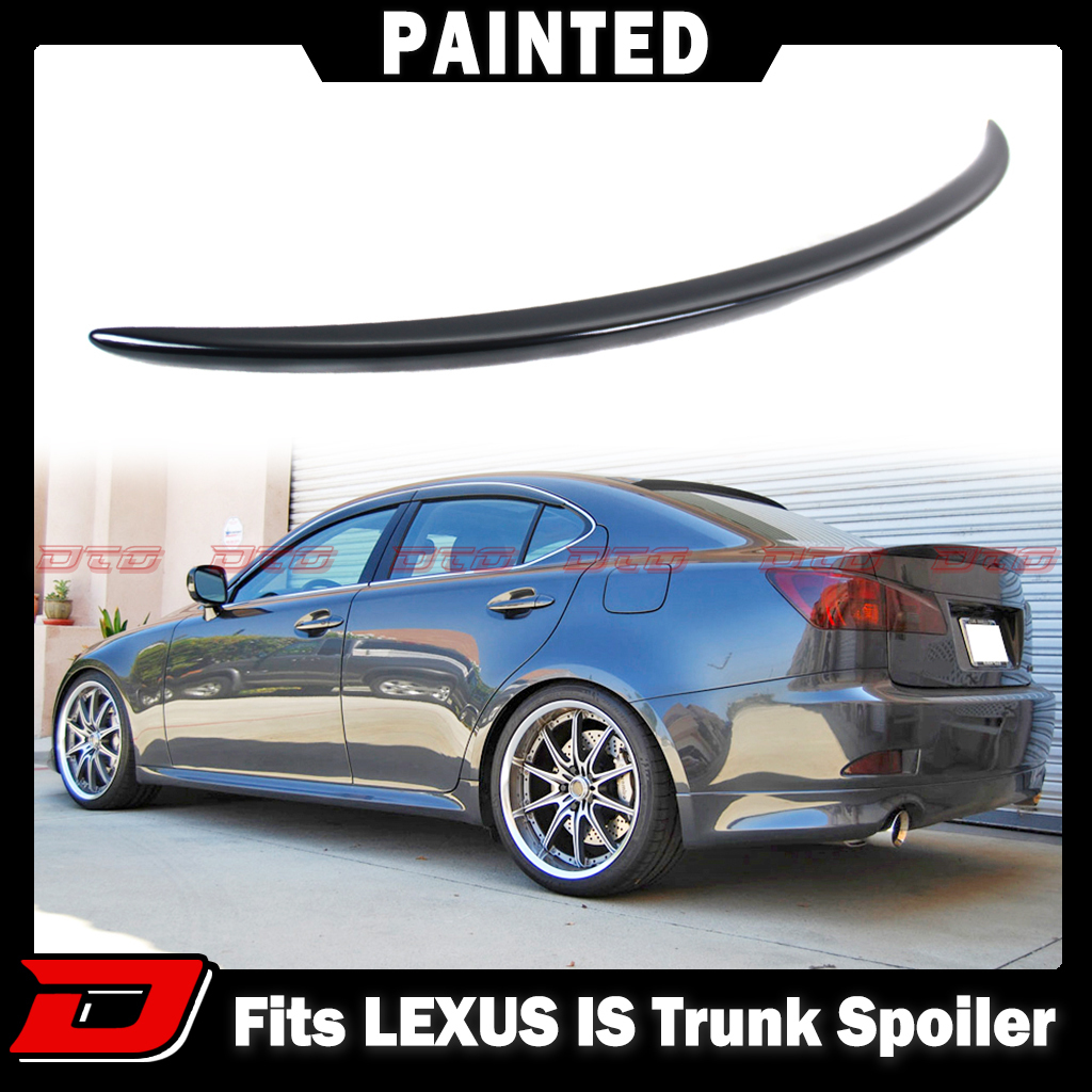【何色でも塗装可能】OE Type LEXUS GSE2 IS250 IS350 セダン 塗装費込 リア トランクスポイラー ウィングスポイラー 2006-2012拍卖