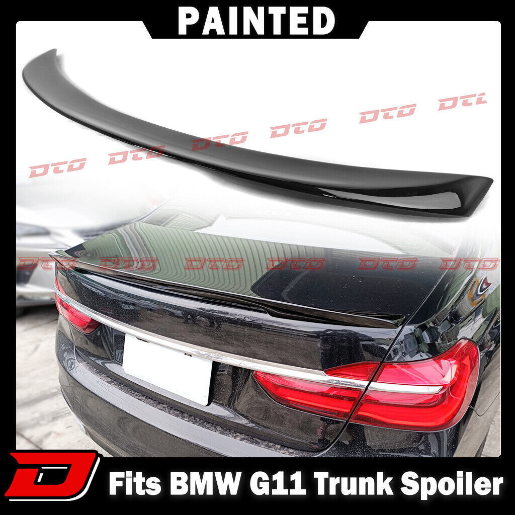 【何色でも塗装可能】P2 Type BMW 7シリーズ G11 G12 セダン 塗装費込 リア トランクスポイラー ウィングスポイラー 2016-2023拍卖