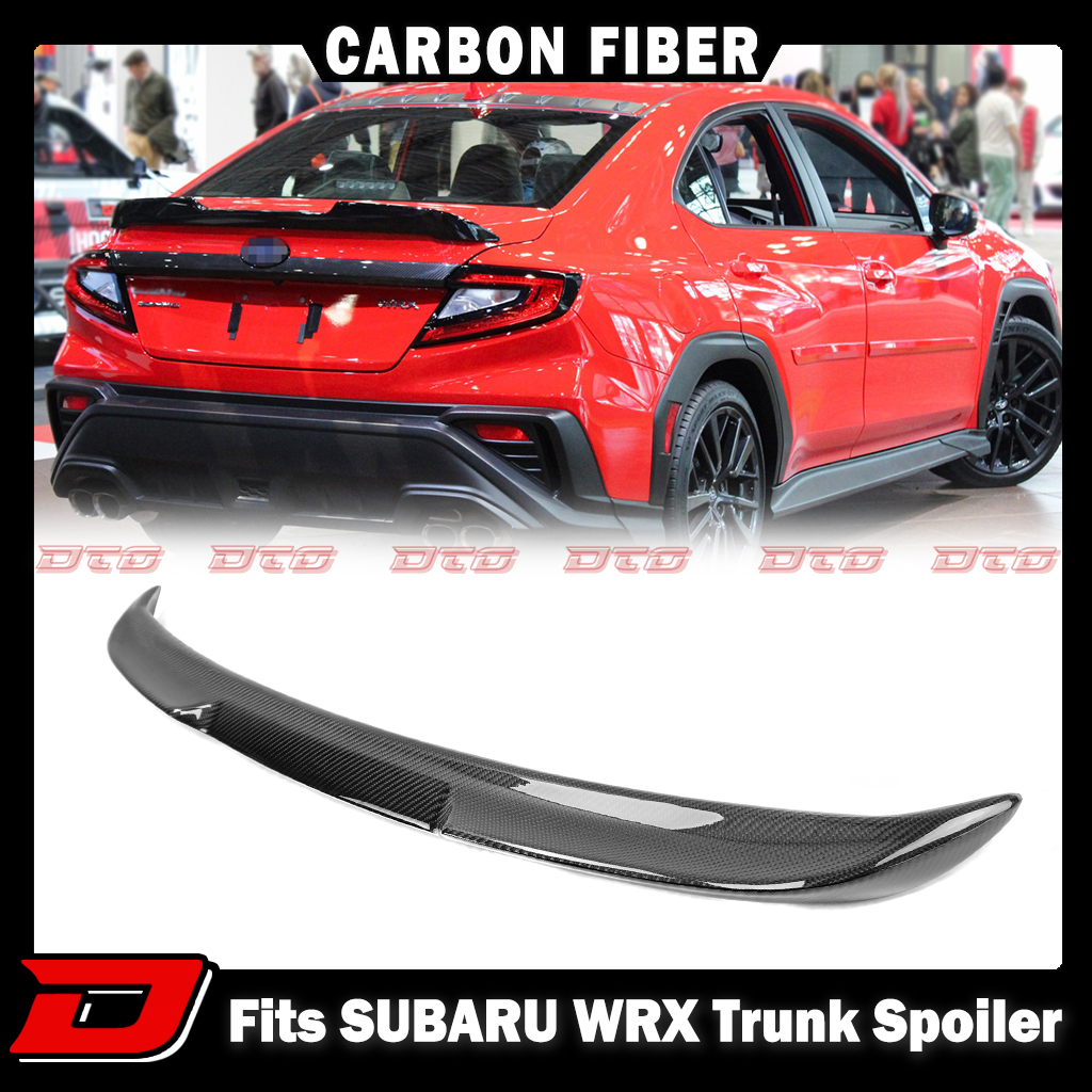 【即納品】カーボントランクスポイラー 2022-2024 スバル WRX STI S4 VB系 セダン ウイング リアスポイラー V TYPE リアルカーボン製拍卖