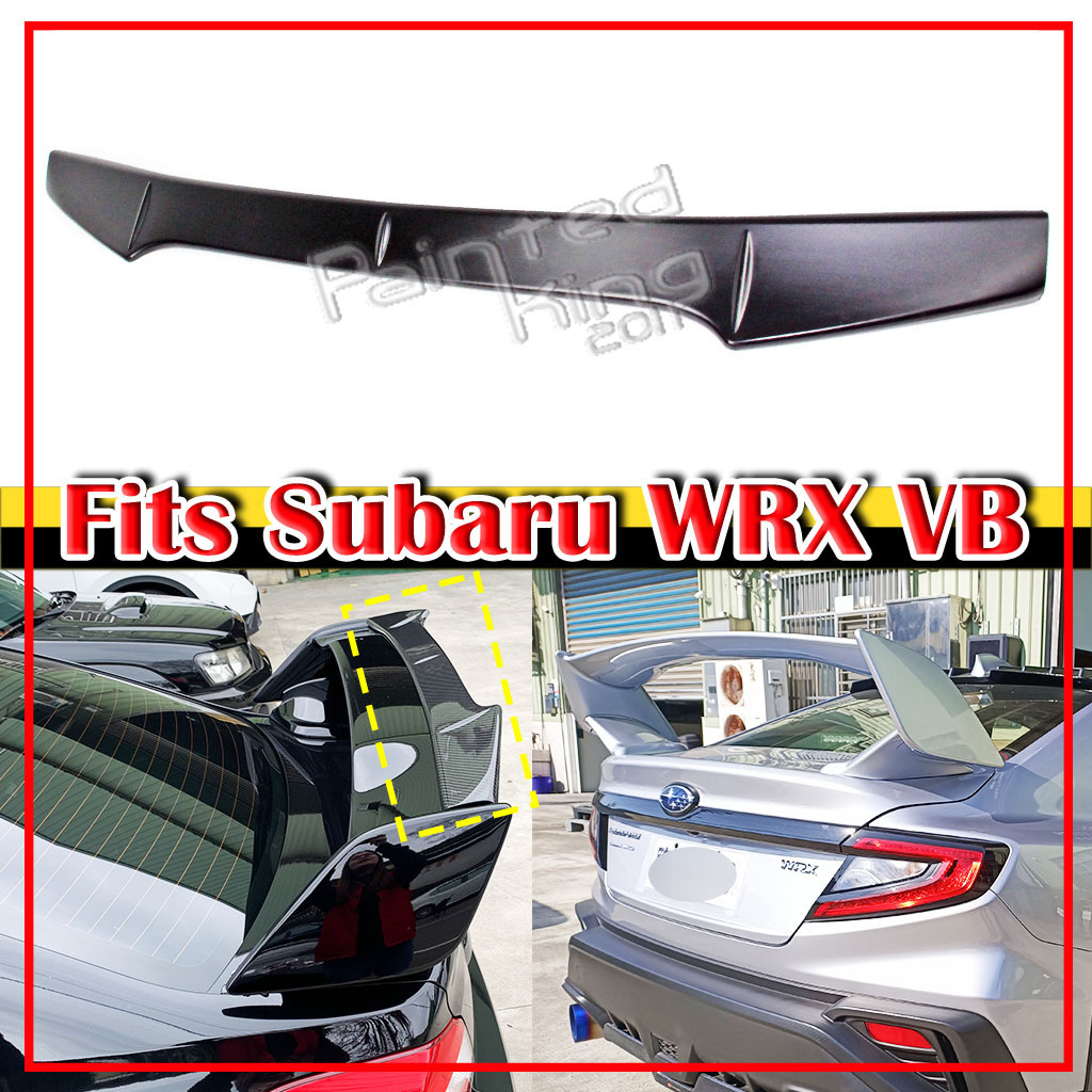 【何色でも塗装可能】V2 Type スバル WRX VB系 S4 セダン 塗装費込 ABS エアロ スポイラー リアガーニーフラップ 2022-2024拍卖