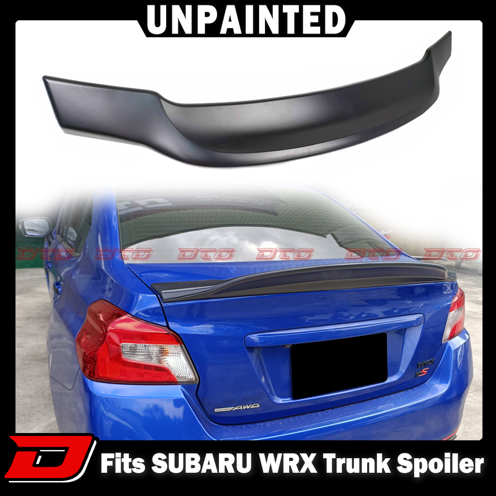 【即納品】R Type SUBARU WRX STI S4 VA系 セダン ABS エアロ トランクスポイラー リヤスポイラー 未塗装品 素地 2015-2021拍卖