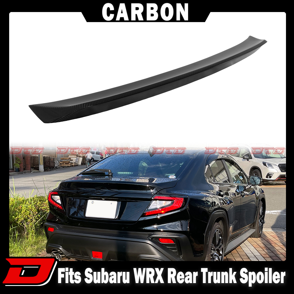 カーボントランクスポイラー 2022-2024 スバル WRX STI VB系 S4 セダン ウイング リアスポイラー D2 TYPE リアルカーボン製拍卖