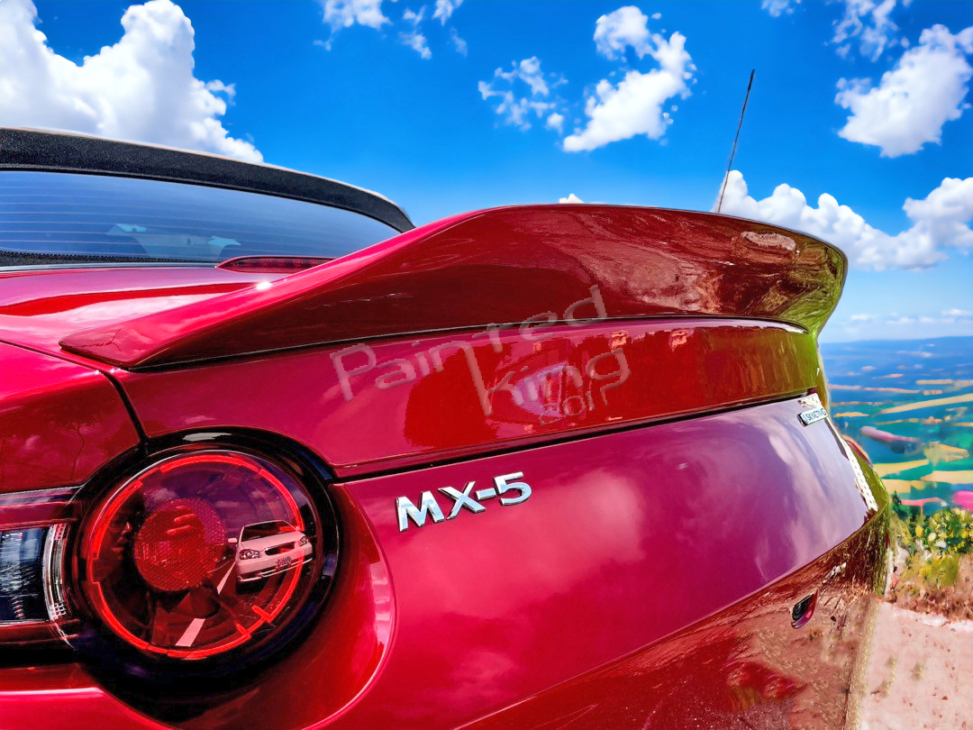 【ソウルレッドクリスタル】DB Type マツダ ロードスター MX-5 RF ND 塗装費込 色番#46V トランクスポイラー ウィングスポイラー 2016-2024拍卖
