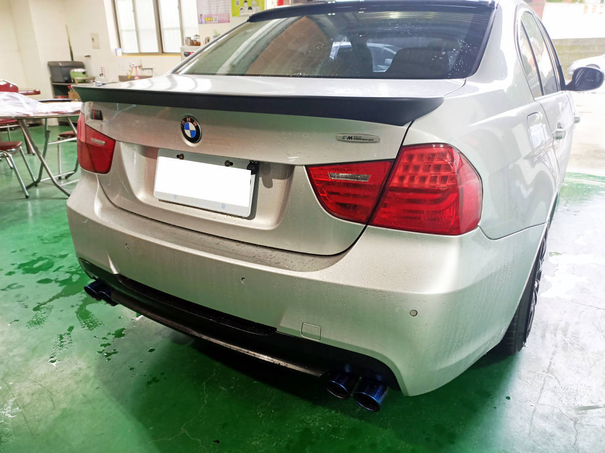 【即納品】AC Type BMW 3シリーズ セダン E90 ABS リア トランクスポイラー ウィングスポイラー 未塗装品 素地 2005-2011拍卖