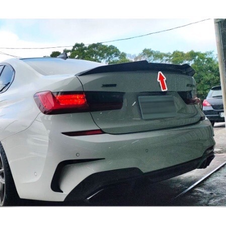 【何色でも塗装可能】V Type BMW 3シリーズ セダン G20 塗装費込 リア トランクスポイラー ウィングスポイラー 2019-2024拍卖
