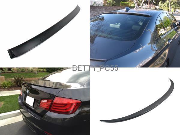 【即納品】2点セット 2010-2016 BMW 5シリーズ F10 リアルーフスポイラーAC リアトランクスポイラーM5 素地 ABS製 未塗装拍卖