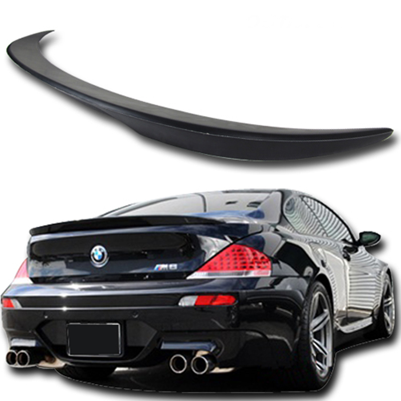 【何色でも塗装可能】V Type BMW 6シリーズ クーペ E63 前期 塗装費込 リア トランクスポイラー ウィングスポイラー 2004-2008拍卖