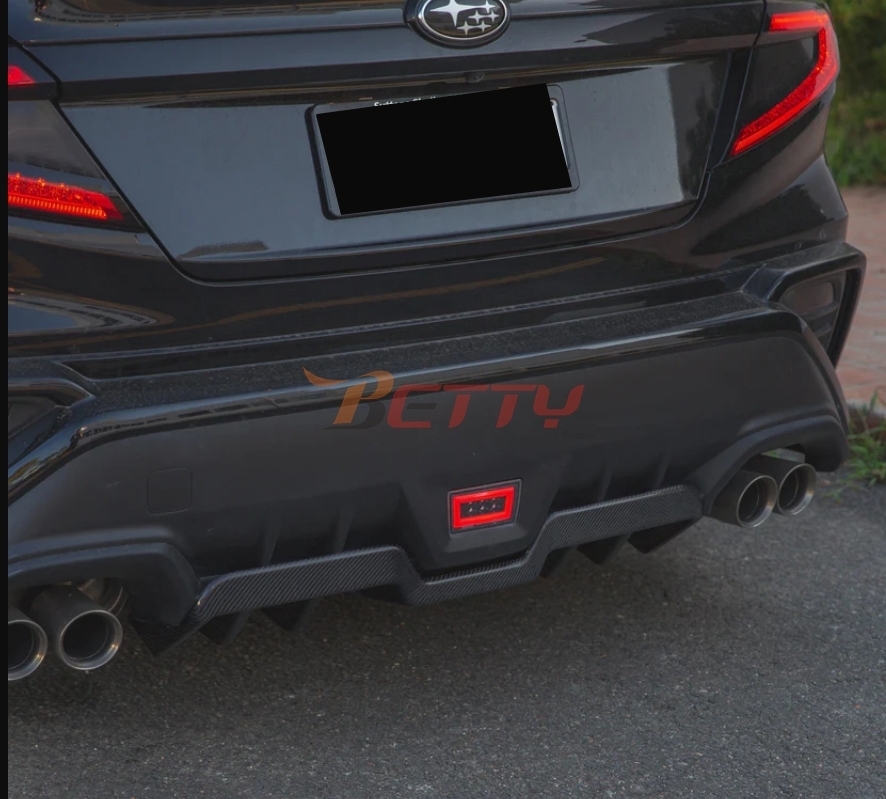 【何色でも塗装可能】スバル WRX STI S4 VB系 VBH 塗装費込 リアアンダースポイラー ディフューザースポイラー バンパー 2022-2024拍卖