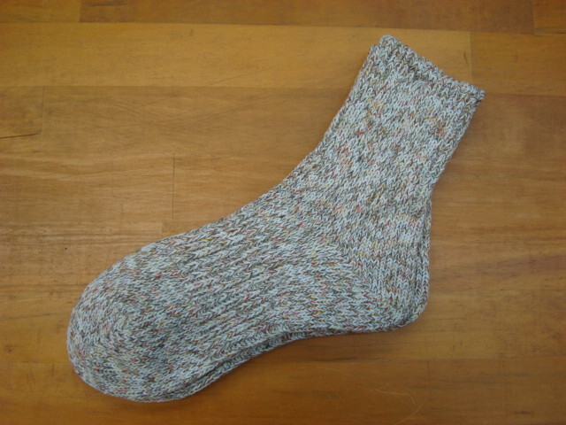 新品Mauna Kea(マウナケア)ソックス 6色ツイスター杢 MENS 10458 Brown拍卖