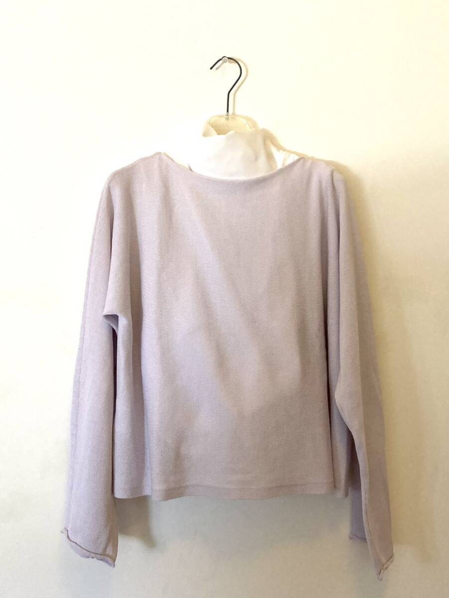 ギャルリーヴィー コットンプルオーバー ラベンダー トゥモローランド 美品拍卖