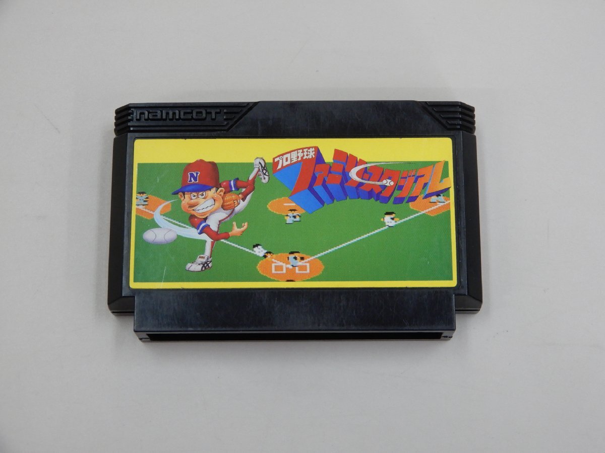 【完全ジャンク品】 FC プロ野球 ファミリースタジアム ソフトのみ 動作未確認 ファミスタ ファミコンソフト拍卖