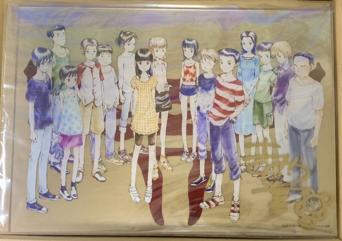 ぼくらの展 ぼくらの 鬼頭莫宏 直筆サイン入り A4判アクリルプレート ②拍卖