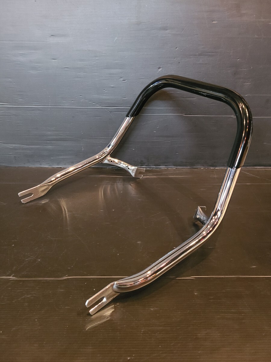CB750F 極太メッキタンデムバー ブラック 新品 テクニカルサービスホンダ製拍卖