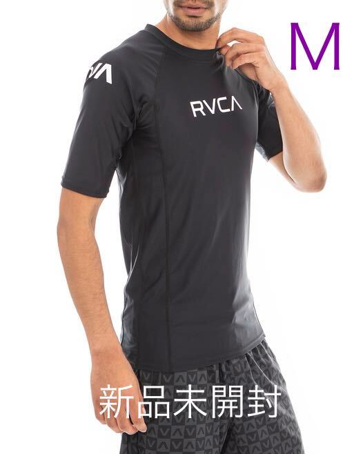 サイズM 半袖RVCA 【ALWAYS READY】 ラッシュガード拍卖