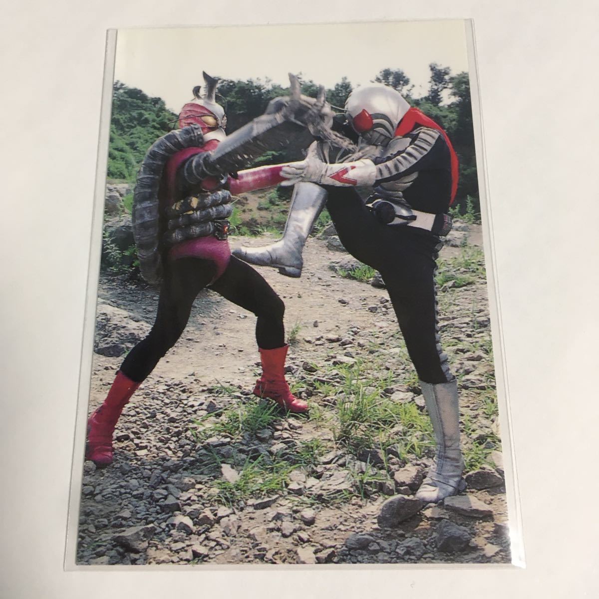 カルビー仮面ライダーR 201 第2記録 仮面ライダースーパー1 vs ショオカキング拍卖