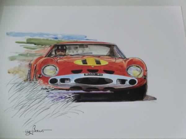 bowイラスト-フェラーリ250GTO/Ferrari 250GTO //288GTO /F40 /F50拍卖
