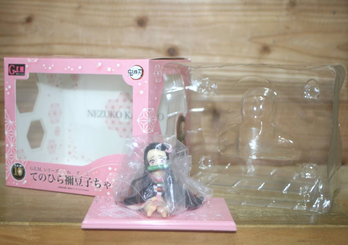 開封美品♪ 鬼滅の刃 てのひら禰豆子ちゃん G.E.M.シリーズ (メガハウス,嘴平伊之助,竈門炭治郎,胡蝶しのぶ,栗花落カナヲ,神崎アオイ)拍卖