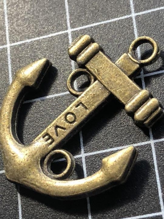 ペンダント★キーホルダー★イカリ★アンカー★LOVE拍卖