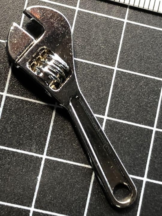 キーホルダー★モンキー★工具★ニッケル製★ペンダント拍卖