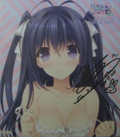 月に寄りそう乙女の作法2.2 A×L+SA!!/Navel 早期予約特典色紙拍卖