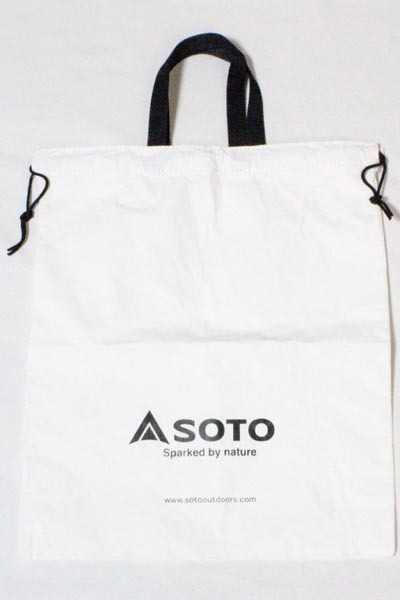 希少 ソト ノベルティ トートバッグ SOTO TOTE BAG 非売品 アウトドア キャンプ エコ ショッピング 袋 ケース トート case ネコポス 新品拍卖