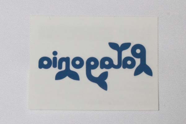 パタゴニア ロゴ タトゥー シール 青 PATAGONIA TATOO STICKER 新品 ステッカー ブルー 正規品 即納拍卖