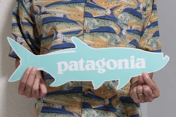 激レア! パタゴニア 特大 ターポン ステッカー PATAGONIA BIG TARPON STICKER 新品 シール 正規品 即納拍卖