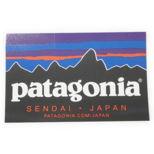 パタゴニア ステッカー センダイ ジャパン PATAGONIA SENDAI JAPAN ご当地 日本 東北 仙台 店舗 限定 フィッツロイ シール デカール 新品拍卖
