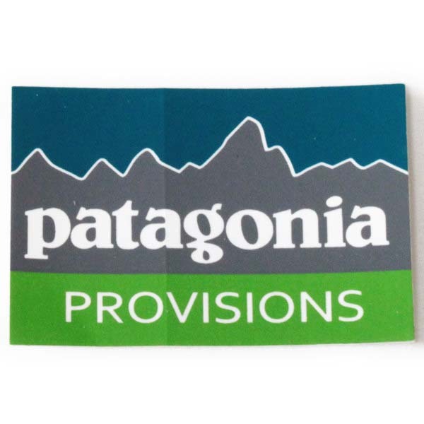 パタゴニア プロビジョンズ キャンペーン ステッカー ミニ 緑 Patagonia PROVISIONS シール デカール 非売品 カスタム フード 食品 A 新品拍卖