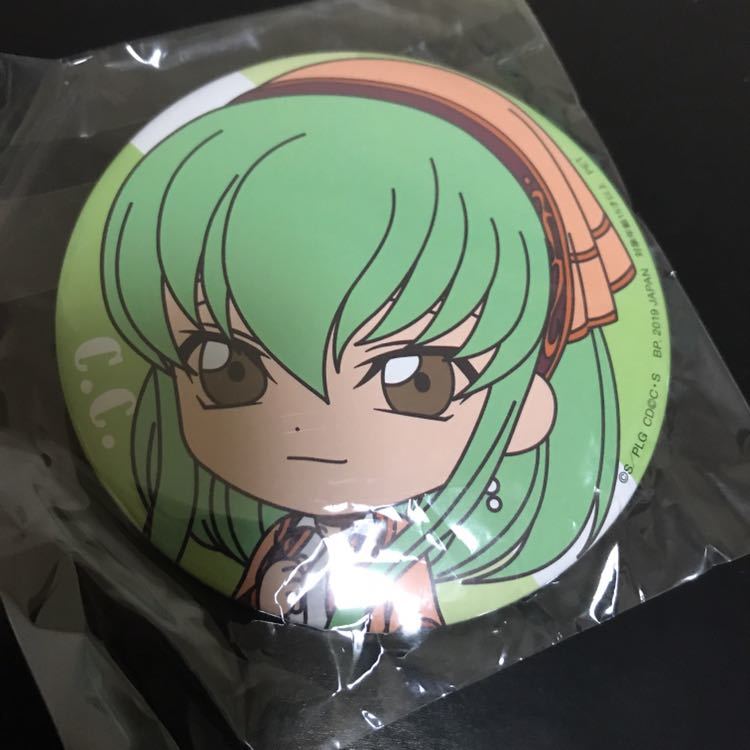 コードギアス 復活のルルーシュ 缶バッジ キャラコミュヒロバ限定 C.C. シーツー グッズ 缶バッチ 缶バッヂ ギアス拍卖