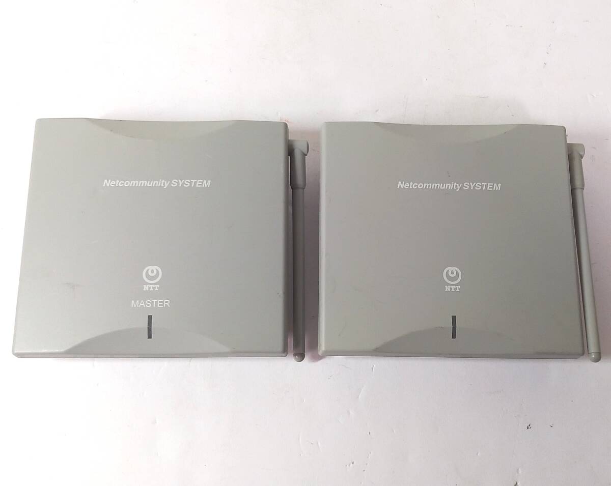 OL56◆NTT◆NX-DCL-S(1) マスター 2点セット 接続装置 ネットコミュニティシステム aNX拍卖
