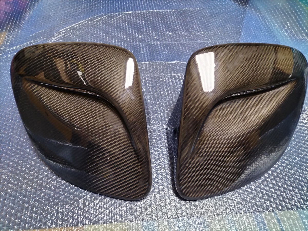 MISSION RX-7 FD3S ミッション製 リトラカバー 左右 ダクト付き カーボン ウェットカーボン マツダ リトラクタブル MAZDA拍卖
